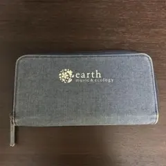 earth music&ecology デニム長財布