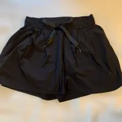 TIGORA ショートパンツ　ブラック　リボン付　Lのサムネイル