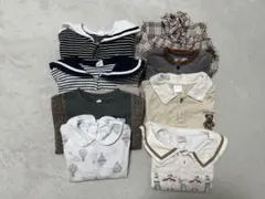 子ども服　サイズ80 半袖　長袖　ロンパース　まとめ売り