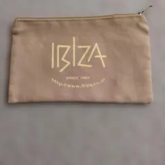 IBIZA ポーチ ベージュ キャンバス地のサムネイル