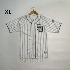 TrueFan MLB サンディエゴ パドレス ベースボールシャツ 刺繍