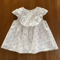 petit main アイスクリーム柄 ブラウス 120cm