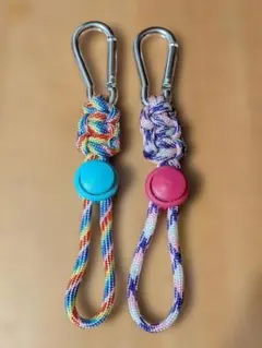 【ハンドメイド】パラコード マルチホルダー 2個セット (ペットボトル/タオル)