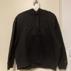 adidas marimekko ブラック パーカー S