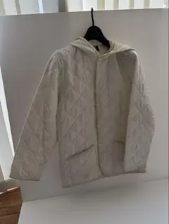 LAVENHAM フード付きキルティングジャケット