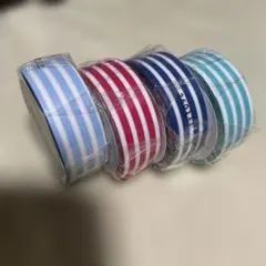 rin 様mt マスキングテープ 4個セット 新品 ★ボーダー★