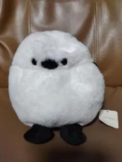 スマホクッション　シマエナガ　鳥　ぬいぐるみ　もちもち　ニトリのサムネイル