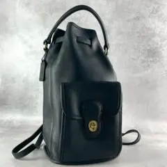 新品未使用】COACH/コーチ リア バックパック 21 CH789 黒 - メルカリ