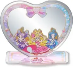 映画公開記念 キミとアイドルプリキュア♪ スタンドミラー 鏡 ハート型 第1弾
