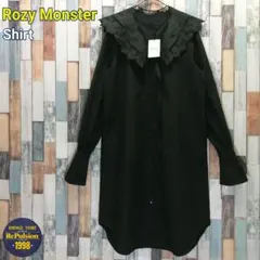 Rozen Kavalier メーテル風ロングコート 黒 ファー Aライン - メルカリ