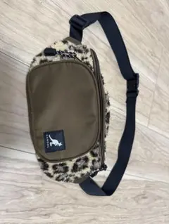 KANGOLヒョウ柄 ショルダーバッグ