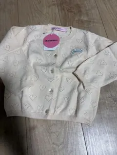 新品未使用　JENNI BABY ハート柄カーディガン 90cm