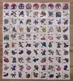 ⭐️大特価⭐️ポケモンパンシール 90枚セット　デオキシスレックウザ　周年記念シール