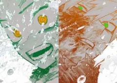 ヒロアカ　原画展　 A2ポスター 2枚セット