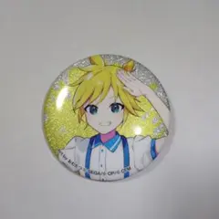 プロセカ　グリッター缶バッジA　鏡音レン