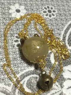 星の茶トラ猫ネックレス