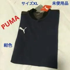 6/5迄　[未使用品] PUMA プーマ ヘンリーネックTシャツ　サイズXLのサムネイル