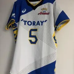 東レアローズ オーセンティックユニフォーム 楠本岳選手サイン入り 東レアローズ オーセンティックユニフォーム 楠本岳選手サイン入り