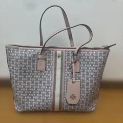 Tory Burch トートバッグ 総柄 ピンク系のサムネイル