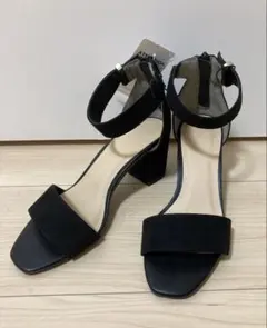 GU アンクルストラップ サンダル Sサイズ　黒