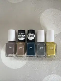pa ネイルカラー 5本セット まとめ売りのサムネイル