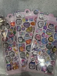 ちいかわ　ウォーターシール3枚セット