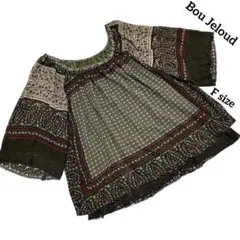 【Bou Jeloud】ブージュルード　チュニック　レース　シフォン　エスニックのサムネイル