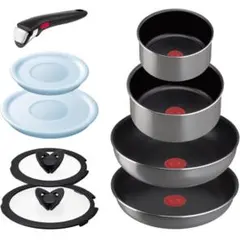 新品【T-fal】 鍋・フライパンセット 9点セット
