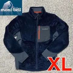 良品 モンベル クリマエア フリースジャケット XLサイズ ネイビー 9445