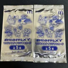 포켓몬 カードゲームXY マクドナルド オリジナルカード 2パック