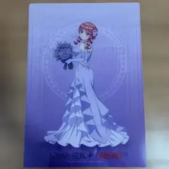 五等分の花嫁 ラウンドワン ビジュアルマット 中野二乃 - メルカリ