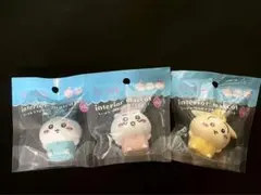 ちいかわ　ソフビインテリアマスコット　3点セット