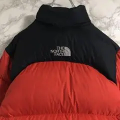 《希少》ノースフェイス　センターロゴ　７００フィル　ヌプシダウンジャケット　Ｓ☆