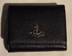 美品 未使用 Vivienne Westwood 三つ折り財布 黒 ブラック