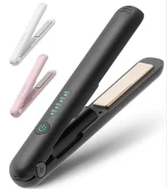 コードレス ヘアアイロン ブラック 18mm 2way 充電式ヘアアイロン