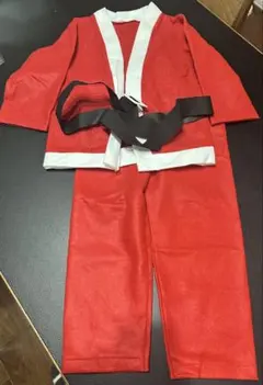 子供用　クリスマス　サンタコスプレ　衣装　サンタクロース　帽子無し