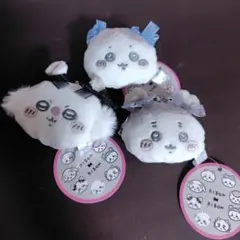 【3点セット】ちいかわ ミニがまぐち リボン