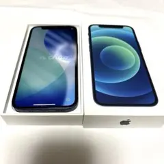 Apple iPhone 12 mini ブルー 本体　ジャンク品箱付き