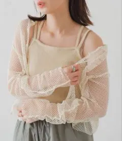 Kastane メッシュ2WAYプルオーバーのサムネイル