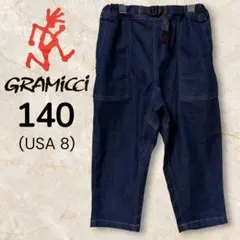 美品✨GRAMICCI グラミチ デニム パンツ インディゴ 140 USA8