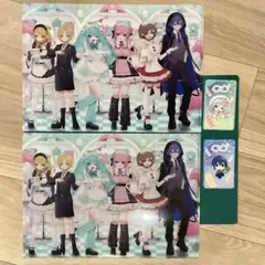 初音ミク 秋葉原フェスティバル スタンプラリー クリアファイル カード　非売品