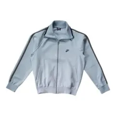 【美品】STUSSY ポリー トラックジャケット L ブルーグレー ジャージ 美品】STUSSY ポリー トラックジャケット L ブルーグレー ジャージ