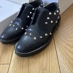 BALENCIAGA スタッズ ウィングチップ レザーシューズのサムネイル