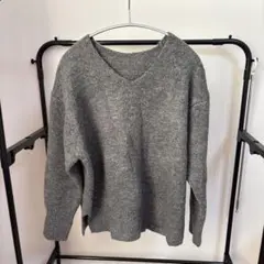 グレー ニットセーター Mサイズ