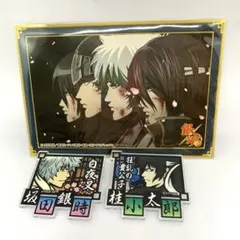 銀魂　攘夷志士　白夜叉　バッジ　ジェイワールド　ポストカード