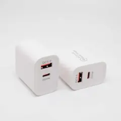 2個セット　20W USB-C＆USB-A 2ポート タイプC 急速充電器