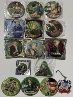 【価格変更】ワンピース ロロノア・ゾロ 缶バッジセット