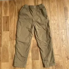 UNIQLO キッズ 暖パン　長ズボン 130cm ベージュ