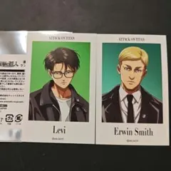 進撃の巨人 エレン WIT STUDIO スクエア 缶バッジ - メルカリ