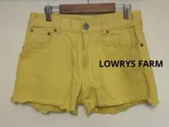 LOWRYSFARMローリーズファーム　イエローショートパンツ